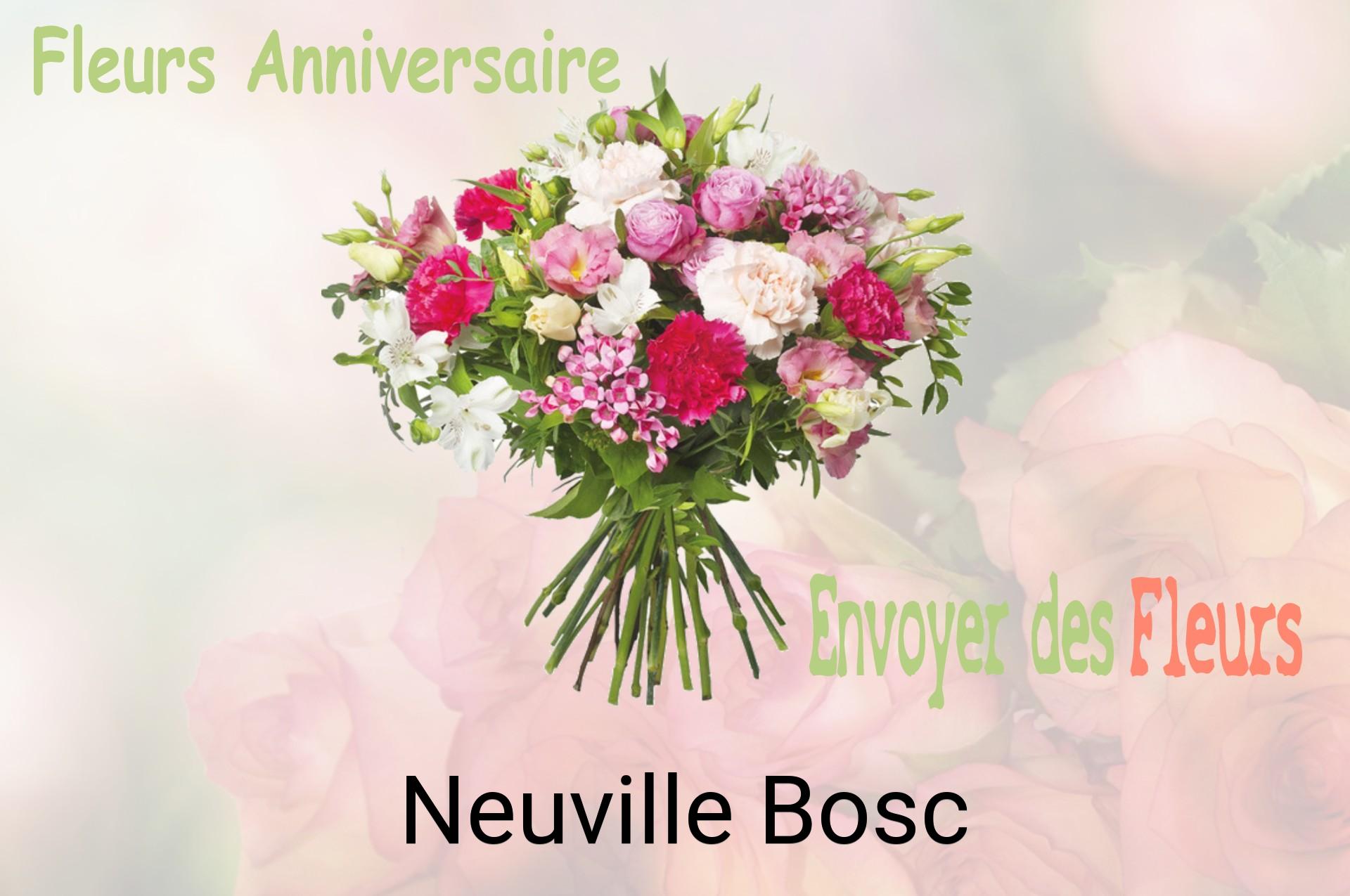 Bouquet de fleurs d’anniversaire livré à Neuville-Bosc